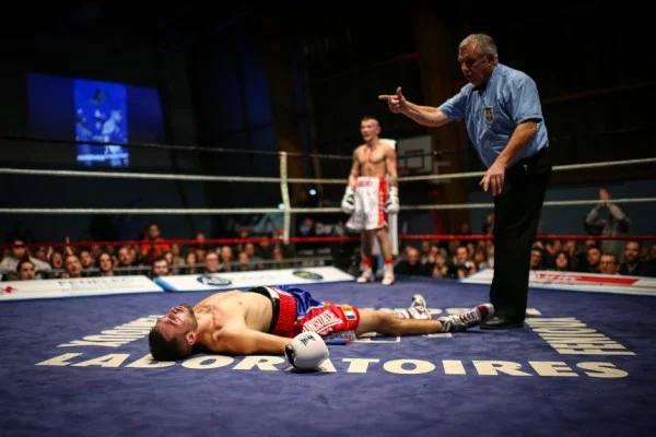 boxing match knockout