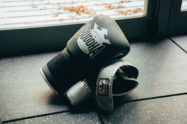 boxing gloves close up
